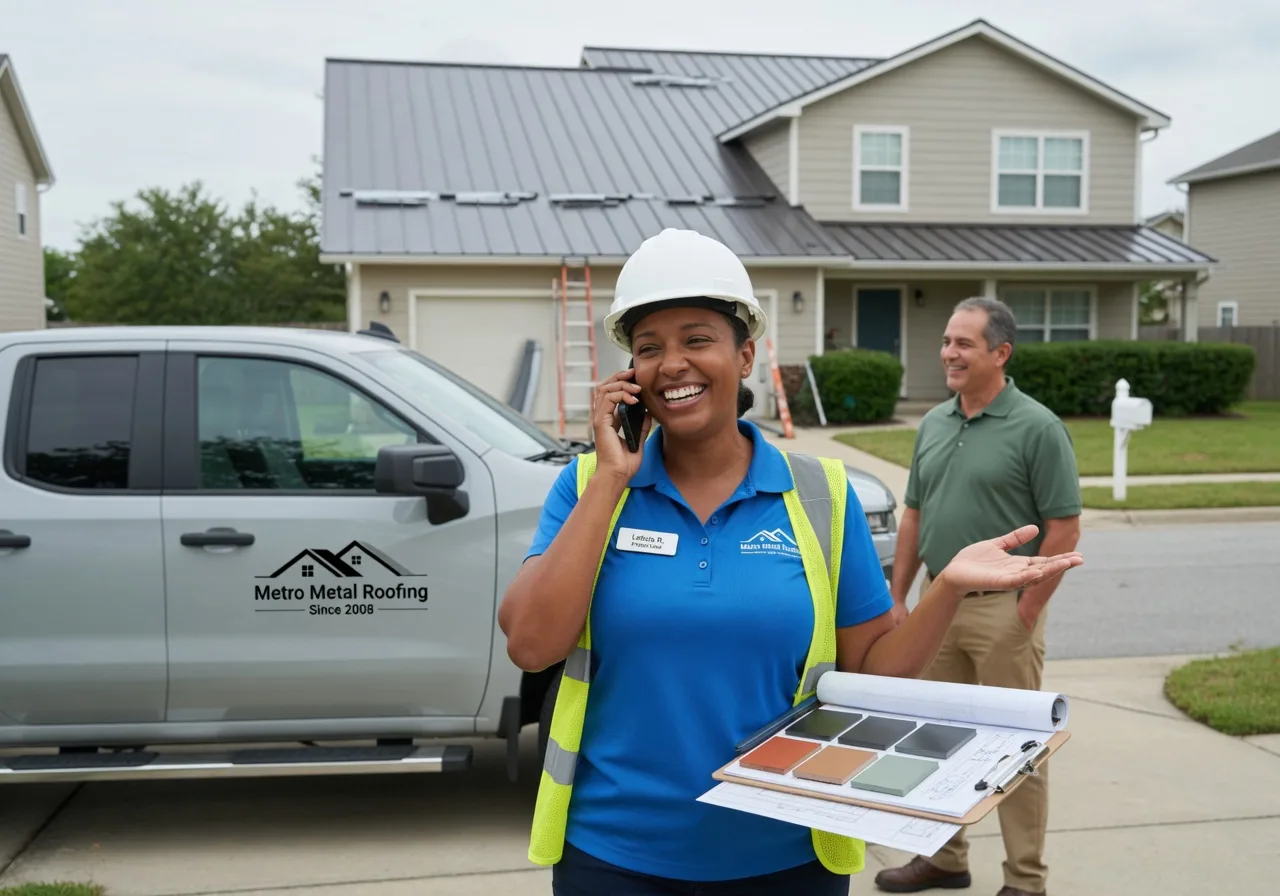 Storm Damage Metal Roof Repair in Greenland, MI